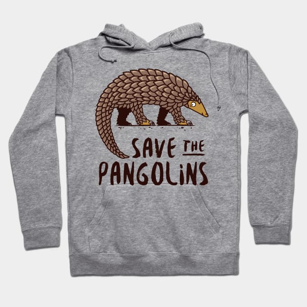 Endangered Pangolin - Save the Pangolins Hoodie by bangtees